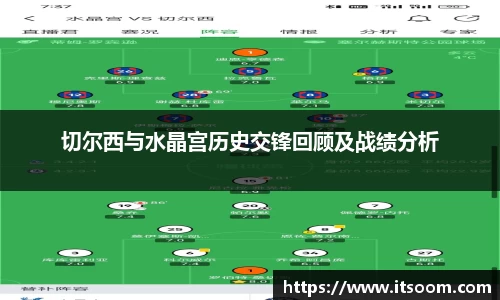 切尔西与水晶宫历史交锋回顾及战绩分析